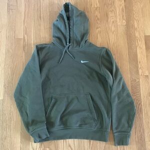 Dark green Nike hoodie